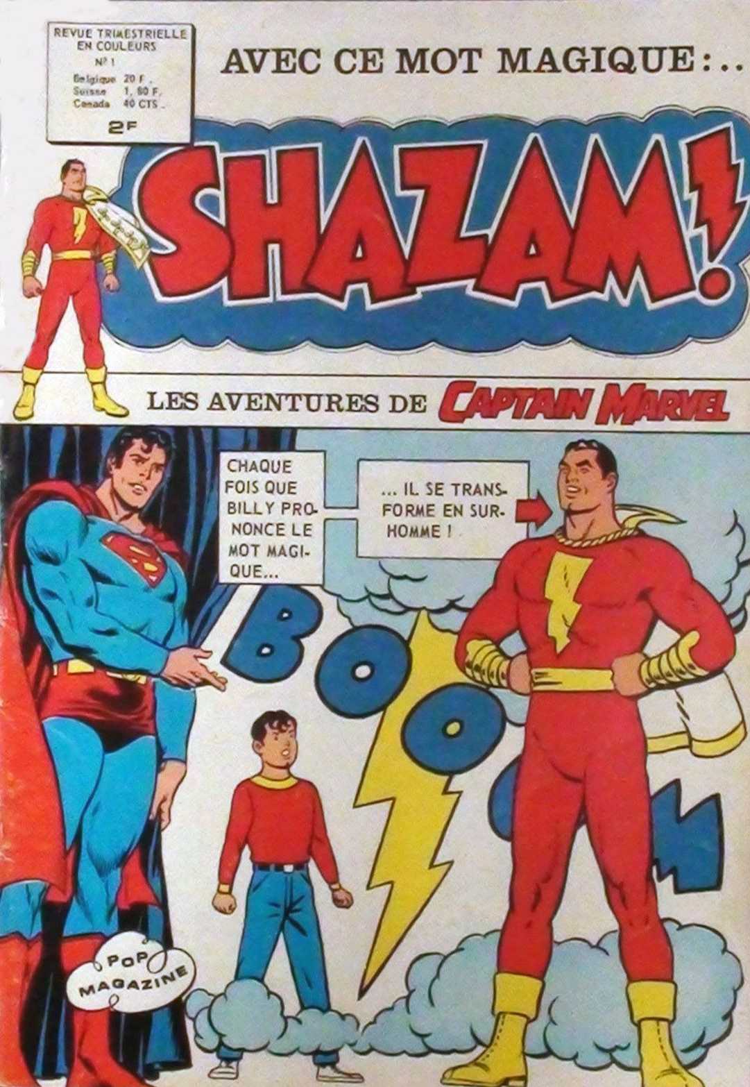 Une Couverture de la Série Shazam